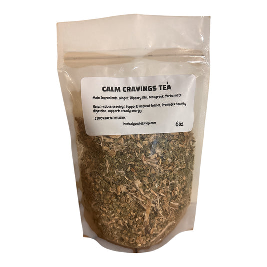 Calm Cravings Tea | Herbal Blend for Appetite Control & Stress Support